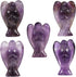 mookaitedecor Amethyst Crystal Money Tree Crystals Base & Guardian Angel Figurine Ornament for Wealth and Luck...