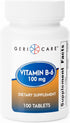 Gericare Vitamin B-6 100 mg Tablets 100 ct...