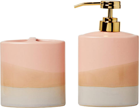 SKL Home Alanya Soap Dispenser, Blush...