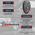 Keyless Entry Remote Ignition Key fits Buick Lucerne / Chevy Impala Monte Carlo / Cadillac DTS (OUC60270, OUC60221)...