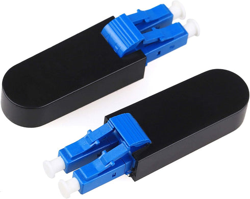 KELUSHI LC/UPC SM MM OM3 OM4 Fiber Optic Adapter Loopback Adapter Connector (1pcs) (Type: LC/UPC SM-9/125)...