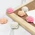 15 pcs - Cute Flower Fridge Magnets, Pink Rose Fridge Magnets, Beautiful Magnets, Cute Whiteboard Magnets for Adults, Girls Locker Magnets for Kit...