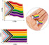24 Pieces Gay Pride Pins Rainbow Flag LGBTQ Enamel Lapel Pin Brooches Decoration for Lesbian Transgender Gay Activities Clothes Bag Decor Birthday...