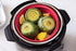 Fox Run Collapsible Silicone Steamer Basket Insert for Instant Pot, 6-Quart, Red...
