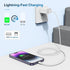 TUMABER 5 Pack Apple MFi Certified iPhone Charger Cable 3Ft, Lightning to USB Cord 3 Foot, 2.4A Fast Charging,Apple Phone Long Chargers for 13/12/...