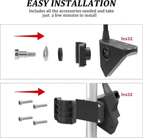 010-12676-15 0 Degree Livescope Pole Mount Compatible with Garmin Panoptix LVS32 Transducer...