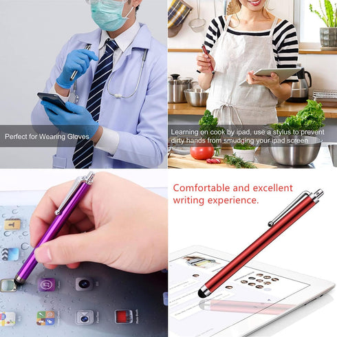 SP1015AK 10 Pack Stylus Pens for Touch Screens iPad iPhone Tablets Samsung Galaxy All Universal Touch Screen Devices......