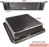 CHEFMADE Square Cake Pan, 8-Inch Bakeware Non-Stick Carbon Steel Pan Deep Dish Oven Baking Mold Baking Tray Ovenware for Cakes, Bread, Pizza, Cook...