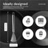Dish Brush Stainless Steel - Multifunctional Wire Brushes for Cleaning & Kitchen - Metal Scrubber with Handle for Cleaning Grill, Sink, Pots, Pans...