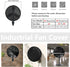 Wall Mount Fan Cover,Waterproof Outdoor Fan Covers,Compatible for 18-20 Inch Industrial Fan and Pedestal Fan,Heavy Duty 600D oxford Dustproof Fan ...