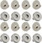 20 Set Magnetic Snaps, Purse Magnetic Bag Fastener Clasp Magnetic Button Replacement Kit for Sewing, DIY Craft, Purses, Bags, Clothes, Leather (Si...