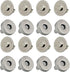 20 Set Magnetic Snaps, Purse Magnetic Bag Fastener Clasp Magnetic Button Replacement Kit for Sewing, DIY Craft, Purses, Bags, Clothes, Leather (Si...