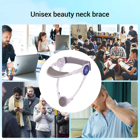 Neck Stretcher,Neck Brace,360 Degree Adjustable Neck Support.Ergonomic Cervical Traction Device for Aligning Neck.Neck Posture Corrector for Neck ...