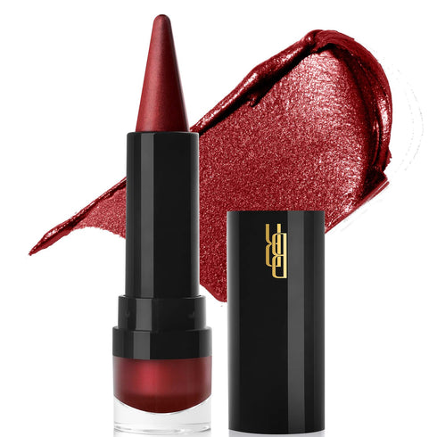 Black Radiance Metalicious Metallic Lipstick Lip Sculptor Jeweled Garnet (Red)...