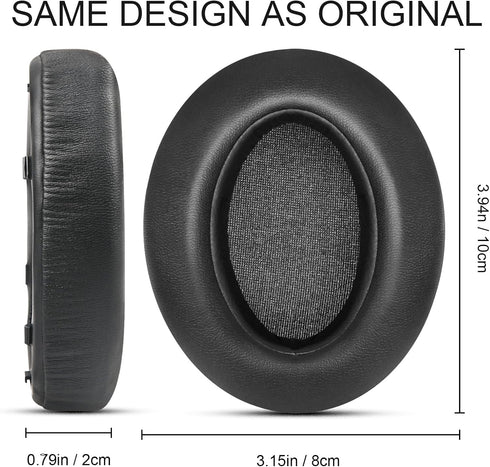 GVOEARS Replacement Earpads for Sony WH-XB910N Headphones Pads Replacement Cushions, Premium Memory Foam, Soft and Durable Leather......
