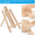 PATIKIL 12" Wooden Art Easel, Display Stand Portable Tripod Holder Canvas Frame Foldable Artist Tabletop Display for Drawing Painting Art Studio...