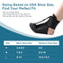 Plantar Fasciitis Night Splint Sock, Gentle Foot Support for Pain Relief and Healing, Sleeping, Achilles Tendonitis, Foot Drop, Heel Pain (Medium)...