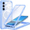 Hekodonk for Galaxy A35 5G/A55 5G Case,Compatible with MagSafe,Built-in 9H Tempered Glass Screen Protector & 2X Camera Lens Protector Full Body Sh...