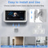 Shower Phone Holder Waterproof, 480°Rotating Waterproof Phone Holder for Shower Adjustable Anti-Fog Shower Phone Case Holder Bathroom Wall Phone M...