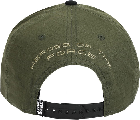 Star Wars Jedi Order Symbol Green Snapback Hat...