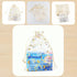 100pcs 7 x 9 Organza Bag, Flower Heart Gift Pouch for Jewelry, Candy, Wedding Favor...