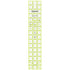 Omnigrid Omnigrip Ruler Hexagon 3in x 16in Rulers & Accessories, 3" x 16",White...