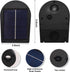 Solar Wall Sconce Wall Lights Outdoor Waterproof for Outside Fence Lights Solar Powered LED Dusk to Dawn Lighting Porch...