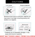 CR1616 5 Pcs 3V Lithium Battery?5-Year Warranty?...