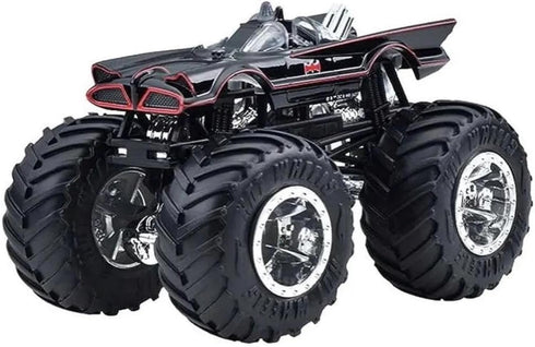 Hot Wheels Monster Trucks New for 2023 1:64 Scale Batman The Classic TV Series, Black...