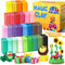 ESSENSON Air Dry Clay 27 Colors, Modeling Clay for Kids, DIY Molding Magic Clay for with Tools, Soft & Ultra Light, Toys Gifts for Age 3 4 5 6 7 8...