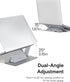 MOFT Laptop Stand for Desk, Adhesive Laptop Stand with 2 Adjustable Viewing Angles, Foldable and Portable Computer Stand Compatible with MacBook A...
