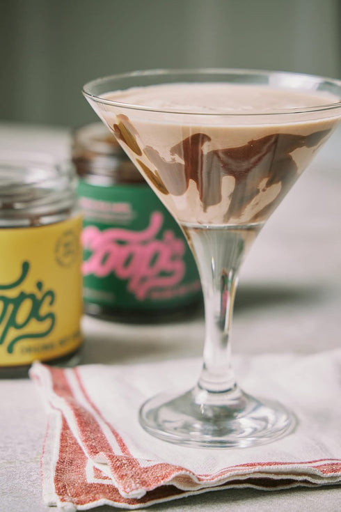 Coop's Vegan Hot Fudge Sauce 10.6 OZ - Gluten Free Vegan, Kosher, Non GMO, Gourmet, All Natural, Plant Based Dairy Free Whipped Topping for ICecre...