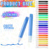 24 Pcs Suncatcher Paint Pens DIY Stained Glass Window Art Paint Pen for Kids Neon Suncatcher Paint Pens Crafts Sets for Kids 24 Colors...