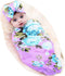 Galabloomer Newborn Baby Sleep Receiving Blanket and Bow Headband Set Baby Swaddle Blanket...