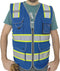 Safety Vest for Men Women 9 Pockets High Visibility Safety Vests with Reflective Strips Hi Vis Reflective Construction Work Vest,Meets ANSI/ISEA S...