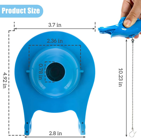 3-Inch Opening Rubber Toilet Flappers Replacement fit 3 Inch Opening Flush Valves Toilets, Compatible with Gerber 99-788, Lowes AquaSource: 1.28 G...