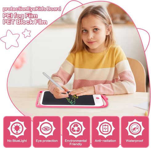 LCD Writing Tablet for Kids,8.5inch LCD Writing Tablet Boy/Girl Doodle Board Toy for 3-12 Year Olds Educational Birthday Gift (8.5 Inch Pink)...