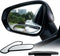 LivTee Blind Spot Car Mirror, Long Framed HD Glass and ABS Housing Convex Wide Angle Side Rearview Mirrors with Adjustable Stick for Universal Car...