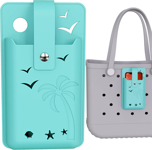 Phone Holder with Security Lock for Bogg Bag - Phone Holder Compatible with Bogg Bag - Beach Hole Tote Bag Organizer Attachment and Accessories. (...