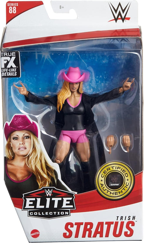 Mattel WWE Trish Stratus Elite Collection Action Figure, 6-in Posable Collectible Toy for Mattel WWE Fans Ages 8 Years Old & Up...