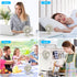 SmartDevil USB Desk Fan, 2 Speeds Small Personal Desk Fan, 90° Rotate Portable Foldable Mini Desktop Table Fan, Strong Wind, Quiet Operation, for ...