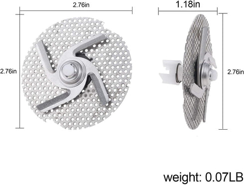 W10083957V Dishwasher Chopper Blade Assembly Compatible with Whirlpool & Kenmore Dishwasher Replaces W10083957 PS11722146 WP8268383 AP5983779