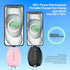 2-Pack Keychain Portable Charger for iPhone, 1600mAh Mini Power Emergency Pod Ultra-Compact External Power Bank Battery Pack, Key Ring Cell Phone ...