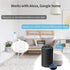 Jinvoo WiFi Wall Light Touch Panel Switch, 2.4GHz WiFi Light Switch Smartphone Remote Control, Remote Control Smart Life/Doodle App, Timer, Alexa ...