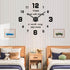 VANGOLD Wall Clock Big Wall Clocks for Living Room Decor, Decorative Wall Clocks Battery Operated (Black Wall Decor)...