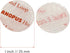 CANOPUS Double Sided Hook and Loop Tape, Reclosable Fastener, SJ3560, Heavy Duty Mounting Tape, Clear 16-PCs 1 in Diameter Circle Pack, with Box C...