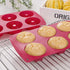 Webake Fancy Fluted Tube Cake Pan Non-stick Silicone Mini Tube Cake Baking Pan Kugelhopf Cake Mold Pack of 2...