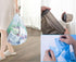 4 GALLON Bathroom Trash Bags, 4 Rolls/100 Counts Small HANDLES Garbage Bags for Office, Bathroom Wastebasket Waste Bin Colorful Portable Rubbish B...