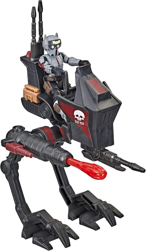 STAR WARS Mission Fleet Expedition Class Tech (Bad Batch) at-RT Ambush 2.5-Inch-Scale Figure and Vehicle Set, Toys for Kids Ages 4 and Up,F1339...