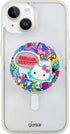 Sonix Magnetic Phone Grip, Removable Silicone Ring Loop Holder | Compatible with MagSafe | Hello Kitty Stickers...